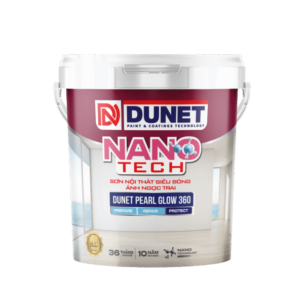 DUNET PEARL GLOW 360-SƠN NỘI THẤT SIÊU BÓNG ÁNH NGỌC TRAI CAO CẤP