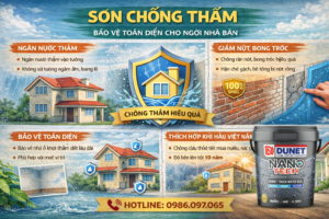 Sơn chống thấm là gì? Cách lựa chọn sơn chống thấm như thế nào?