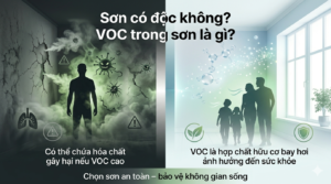 Sơn có độc không? VOC trong sơn là gì?