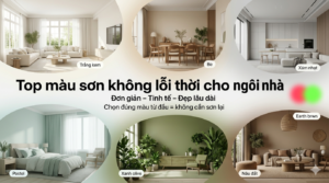 Màu sơn phù hợp với khách